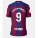Tanie Strój piłkarski Barcelona Robert Lewandowski #9 Koszulka Podstawowej 2023-24 Krótkie Rękawy